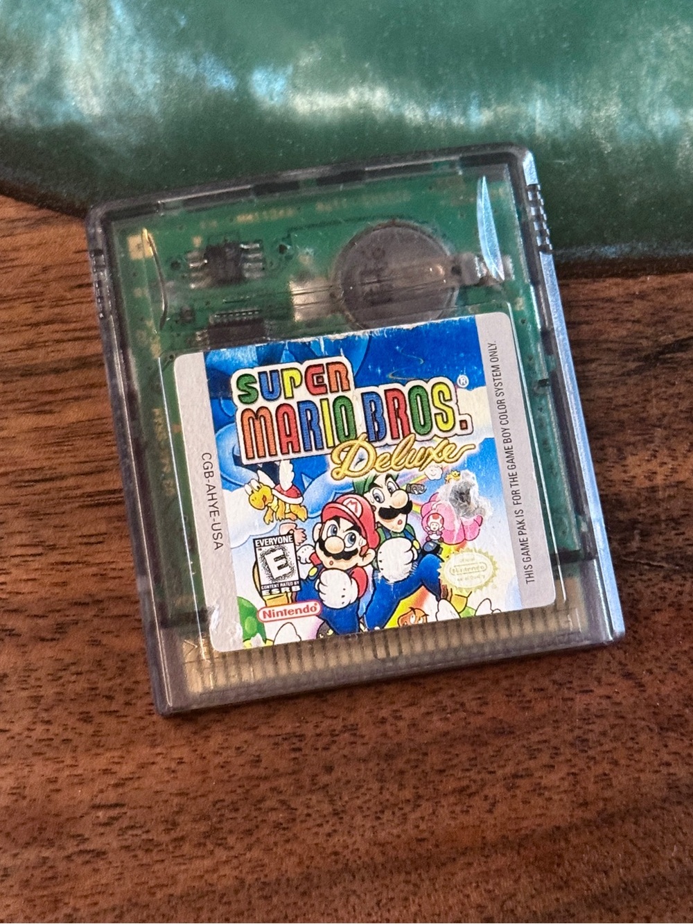 Nintendo - Super Mario Bros. Deluxe, Game Boy Color, GBC Game